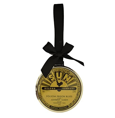 Image of Sun Records Ornament, Johnny Cash Folsom Prison - Mid-South Products