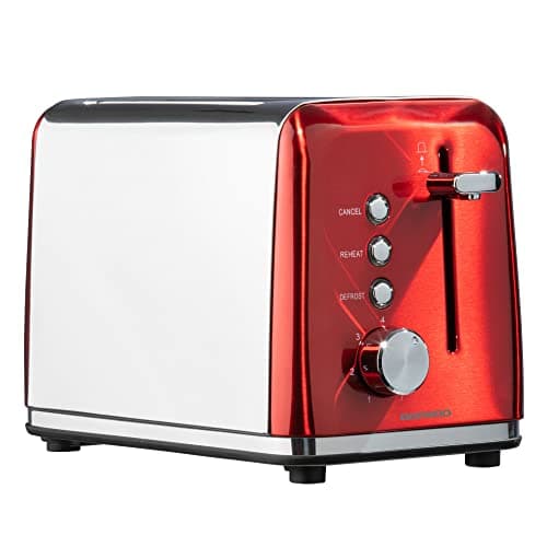 Image of Daewoo SDA1584, Red 2 Slice Toaster