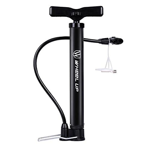 Image of LETTON Portable Bike Floor Pump Automatically Reversible Presta & Schrader Valves Mini Bicycle Air Pump 120PSI with Multifunction Ball Needle