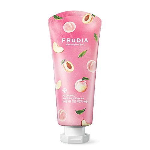 Image of FRUDIA My Orchard Peach Body Lotion. Peach and Honey Body Essence. Nourishing.