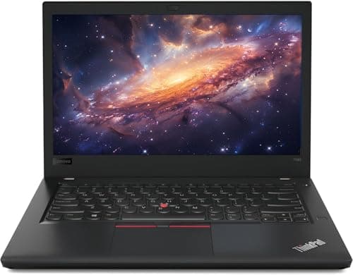 Image of Lenovo ThinkPad T480 Business Laptop, 14 Inch FHD Notebook, Intel Core i7-8550U, 16GB RAM, 512GB SSD, Windows 11 Pro (Refurbished)