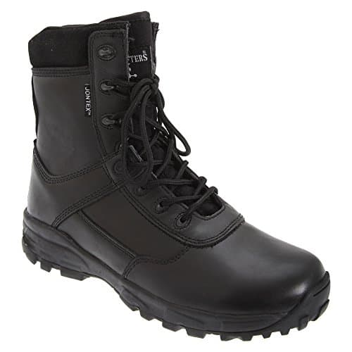 Image of Grafters AMBUSH Unisex Waterproof Leather Work Boots Black