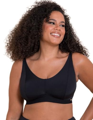Image of Curvy Kate Zen Non-Wired Bralette Black 38F/FF