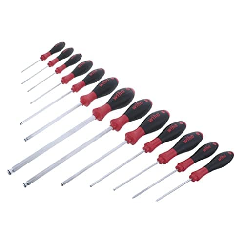 Image of Wiha 36795 13-Piece MagicRing Screwdrivers Holding Ball Inch Hex Drivers