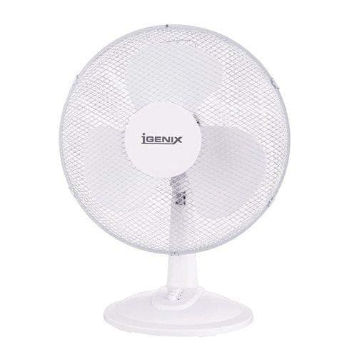 Image of Igenix DF1610 Portable 3-Speed Fan with Tilt Action/Quiet Operation and Mesh Safety Grill, 16-Inch, 40 W, White (3)