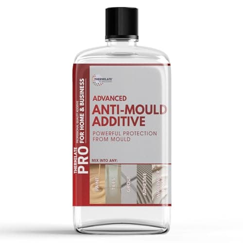 Image of Thermilate PRO Anti-Mould Additive 100ml Concentrate – Add Long-Lasting Mould Resistance to Paint, Wallpaper Paste & Grout – Prevents Black Mould for Up to 5 Years Without Affecting Paint Finish
