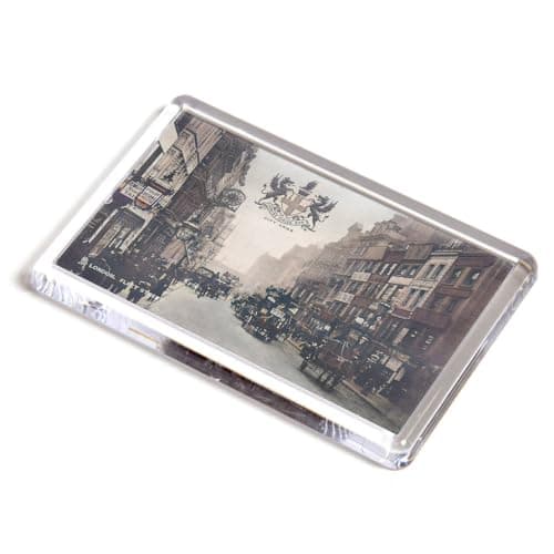 Image of FRIDGE MAGNET - Vintage London - Fleet Street (b)