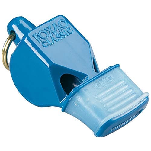 Image of Fox 40 Classic CMG 3-Chamber Pealess Whistle, Blue