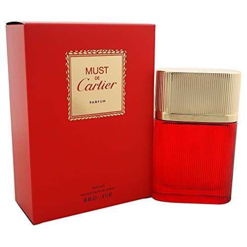 Image of Cartier, Must De Cartier Parfum Vapo, Pack of 1 (1 x 50 ml)