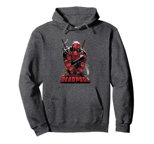 Image of Deadpool Ready for Action Pullover Hoodie