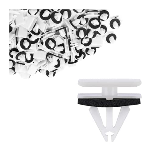 Image of CGEAMDY 50pcs Car Clips, Side Skirt Sill & Wheel Arch Mounting Clips, Door Plastic Bumper Retainers