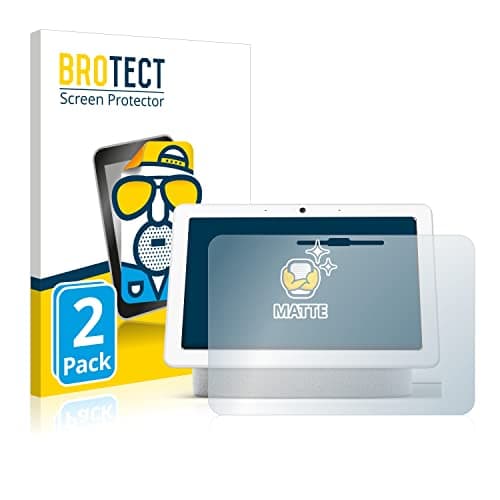 Image of brotect Screen Protector Anti-Glare compatible with Google Nest Hub Max (2 Pack) Screen Protector Matte, Anti-Fingerprint Protection Film