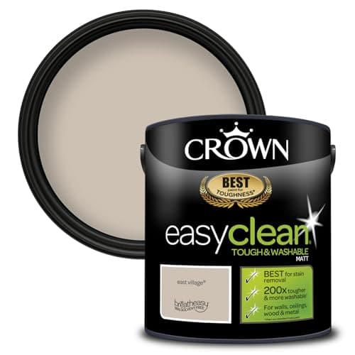 Image of CROWN Easyclean Matt Emulsion Paint 2.5L East Village