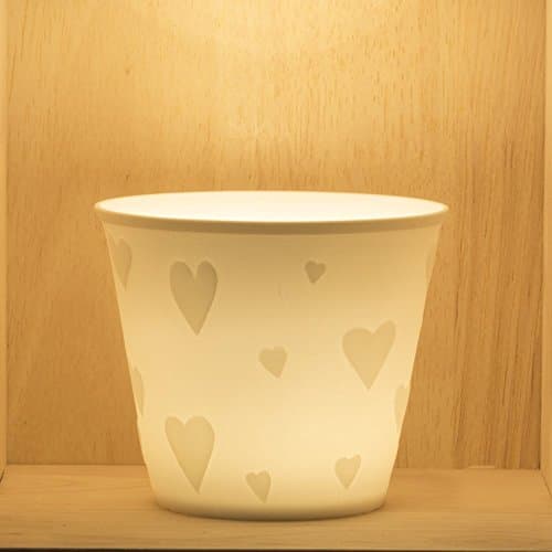 Image of Nordic Lights Heart Tea Light Holder
