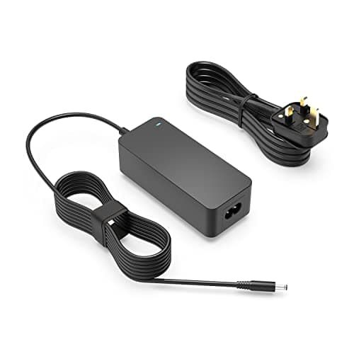 Image of Superer 65W AC Charger Fit for Dell-Latitude 3510 Laptop Charger 3410 3500 3400 3301 3490 3590 3390 Laptop Power Supply Adapter Cord