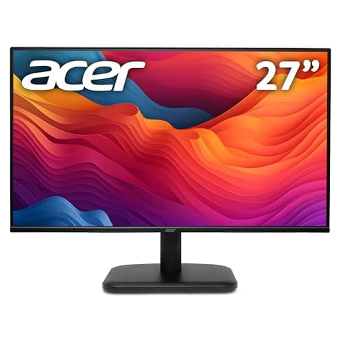 Image of acer EK271G 27 inch Full HD (1920 x 1080) Monitor - 120Hz, 1ms, IPS Panel, Adaptive Sync, 99% sRGB, HDMI, VGA
