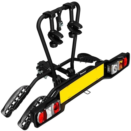 Image of Peruzzo Siena Tow Ball Cycle Carrier, Black, 2 E-Bikes