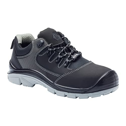 Image of Blackrock S3 Carson Composite Safety Trainers, Water Resistant Lightweight Safety Shoes, Mens and Womens, Work and Utility Footwear, Composite Toe Cap, Canvas Nubuck, Wide Fit - Size 12