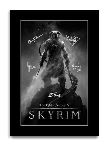 Image of HWC Trading The Elder Scrolls V: Skyrim Gifts Printed Signed Autograph Picture for Video Game Fans and Gamers (ID-003712) - A4 Print Only