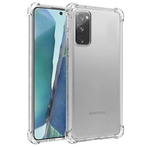Image of Wanyuexes Case for Galaxy Note 20 5G Case, for Samsung Note 20 SM-N981U Case, Soft Clear TPU Phone Cases, Slim Protective Shockproof Transparent Cover for Samsung Galaxy Note20 5G Crystal Clear