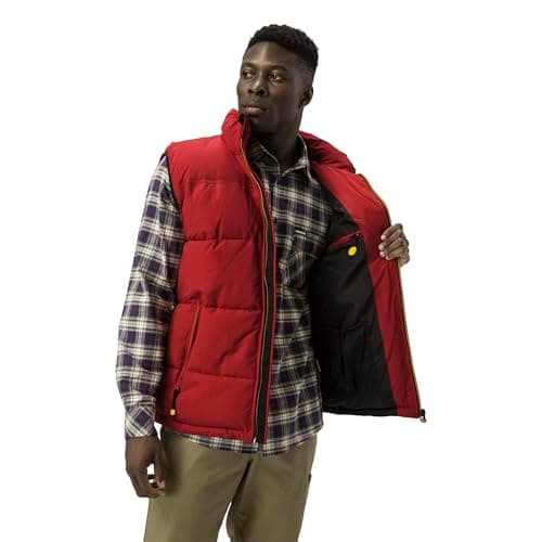 Image of Caterpillar CAT Mens C430 Padded Arctic Workear Gilet Bodywarmer
