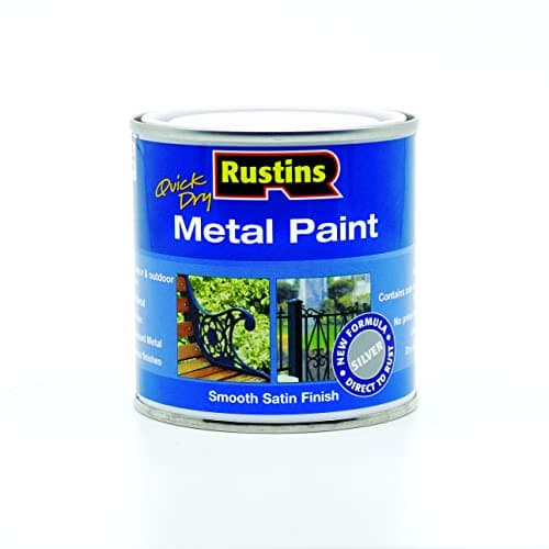 Image of RUSTINS MPSR250 250ml Metal Paint - Silver