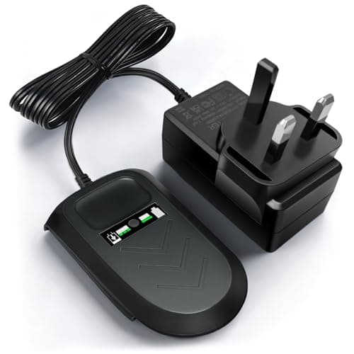 Image of Fast charger compatible with Bosch charger, 18V power for all batteries - Black