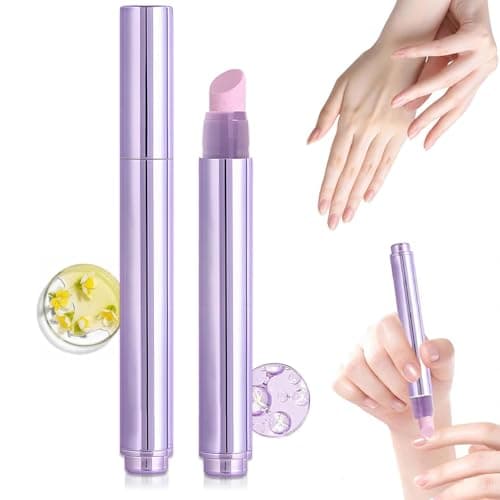 Image of 3-In-1 Nail Care Cuticle Oil Pen With Ceramic Tip – Strengthens, Nourishes & Repairs Dry Or Damaged Nails, Brightens Surface, Portable Pusher Pen For Daily Manicure, Nail Growth & Cuticle Care