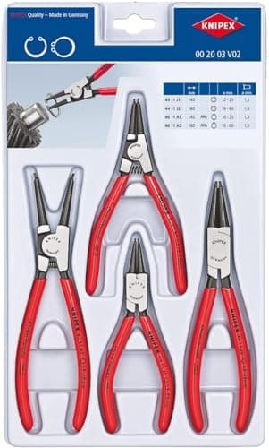 Image of KNIPEX Set of Circlip Pliers 4 Parts, 00 20 03 V02