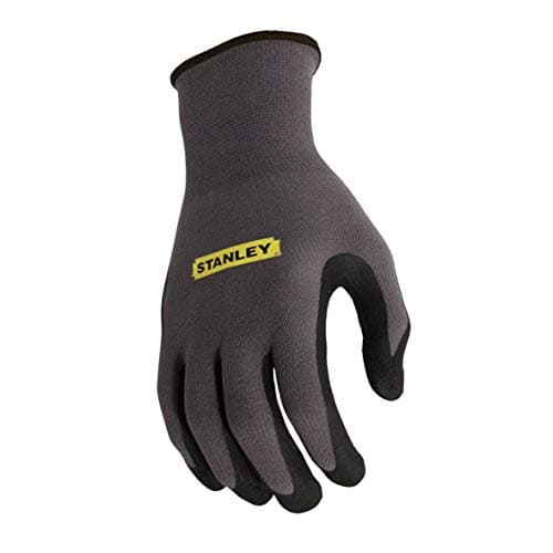 Image of STANLEY Men's Gripper Gloves, Large (One Pair)