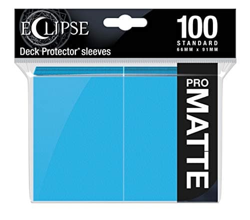Image of Ultra Pro - Eclipse Standard Matte Sleeves 100 Pack - Sky Blue