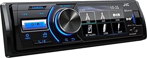 Image of JVC KD-X561DBT 3" Monitor DAB, Bluetooth Calling & Music Streaming Car Radio, Rear Camera Input, black