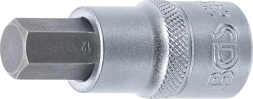 Image of BGS 4256 | Bit Socket | 12.5 mm (1/2") | internal Hexagon 12 mm