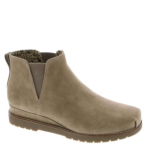 Image of Skechers Chill Wedge Kids Chelsea Boots Taupe 5.5 (38.5)