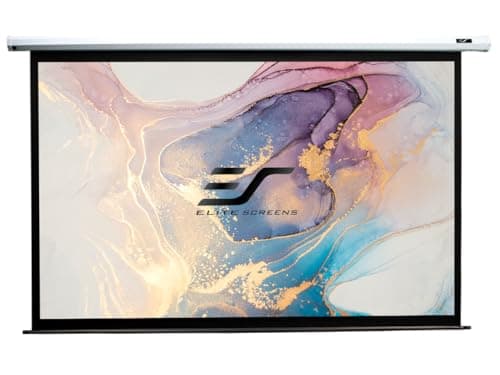 Image of Elite ELECTRIC120V Electric Spectrum 120 inch Projection Screen - White