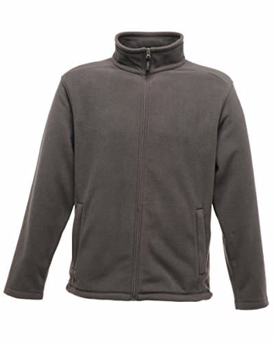 Image of TRF557=Regatta Micro Full Zip Fleece Colour=Seal Grey Size=S