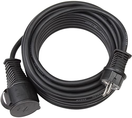 Image of Brennenstuhl 1166820 Construction Site Extension Cable IP44 25 m Black