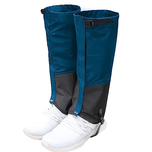 Image of Tlswshsy Leg Protectors for Weed Eating-Waterproof Leg Guards for Trimming-Adjustable Lawn Care Leg Protection for Men and Women (Blue)(M)