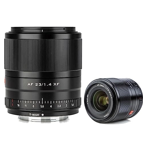 Image of VILTROX 23mm f1.4 XF Lens Auto Focus APS-C Compact Prime Lens for Fuji X mount Camera X-T3 X-H1 X20 T30 X-T20 X-T100 X-Pro2 X-Pro3 Black