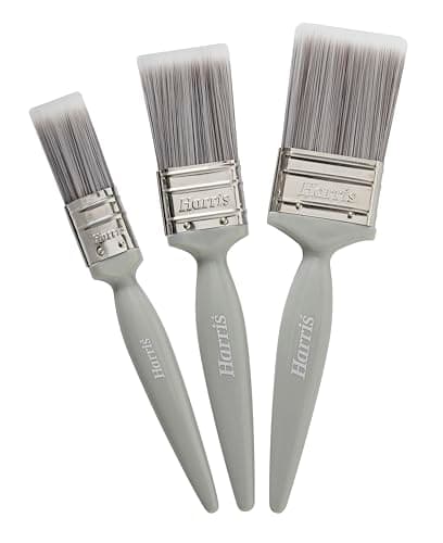 Image of Harris Essentials Walls & Ceilings Paint Brushes, 3 Brush Pack, 1", 1.5", 2"