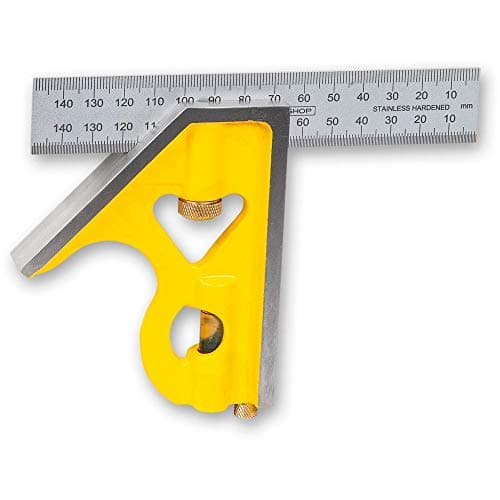 Image of Axminster Workshop Combination Square Metric 150mm