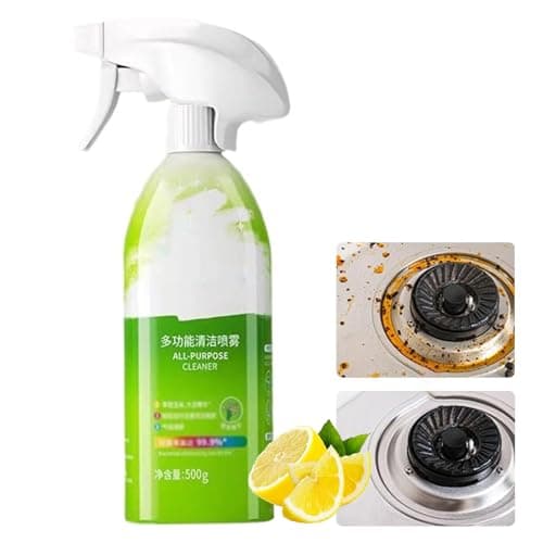 Image of 500ml Household Efficient All-Purpose Cleaner, Kitchen Heavy Oil Foam Cleaner, Heavy-Duty Kitchen Degreaser Foam Cleaner, Multipurpose Foam Cleaning Spray for Pots, Pans, Oven
