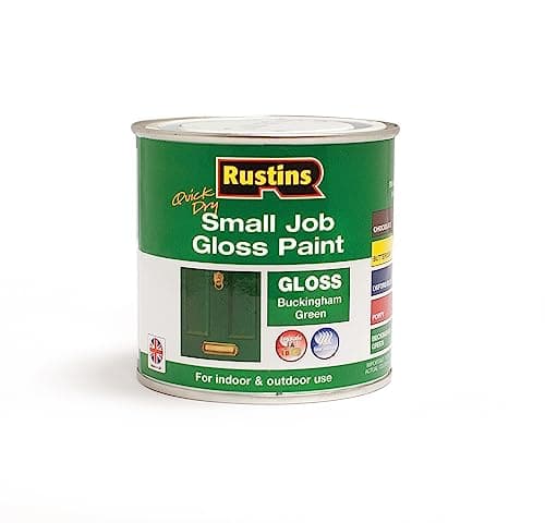 Image of RUSTINS Small Job Gloss Paint Buckingham Green 250ml