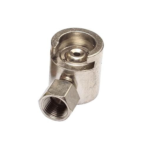 Image of Grease Nipple Coupler, Flat Mouth Hexagon Ended Slide on Grease Gun Connector 5A 220V for Most Grease Gun (16mm)