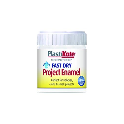 Image of Plasti-Kote B26W 59 ml Enamel Paint Bottle - Clear