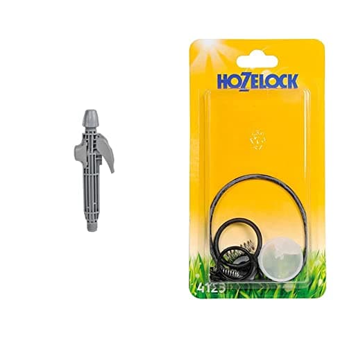 Image of Hozelock 4134 0000 Standard Sprayers Trigger Assembly & Hozelock 4125 0000 Standard Plus Sprayer Service Kit, 5-10 L