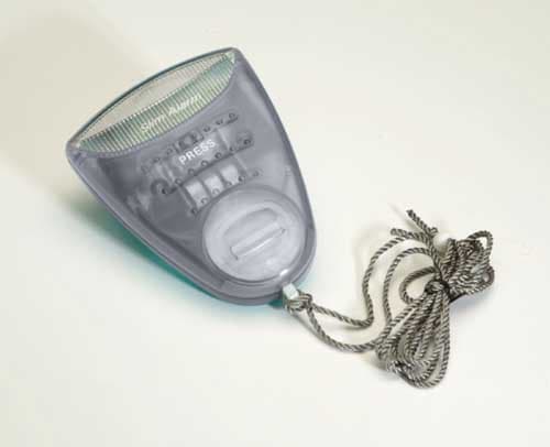Image of Helix Personal Attack Alarm With Torch Silver PS2070