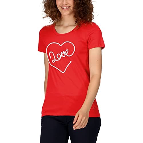 Image of Regatta Womens Filandra VII Printed T-Shirt - Miami Red - 12
