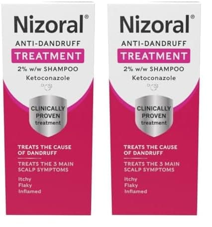 Image of Nizoral Anti-Dandruff Shampoo 60Ml (Pack of 2)