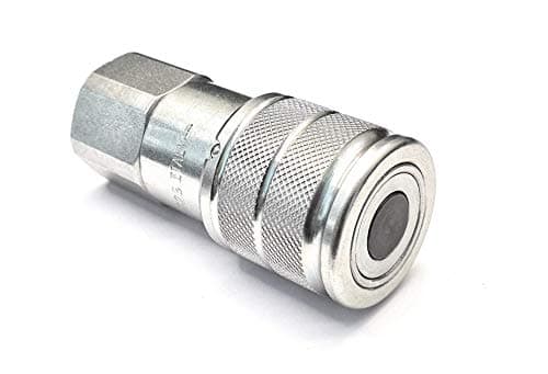 Image of Hydraulic Quick Release Coupling - Female Flat Face 1/2" BSP- ISO 16028 Standard
